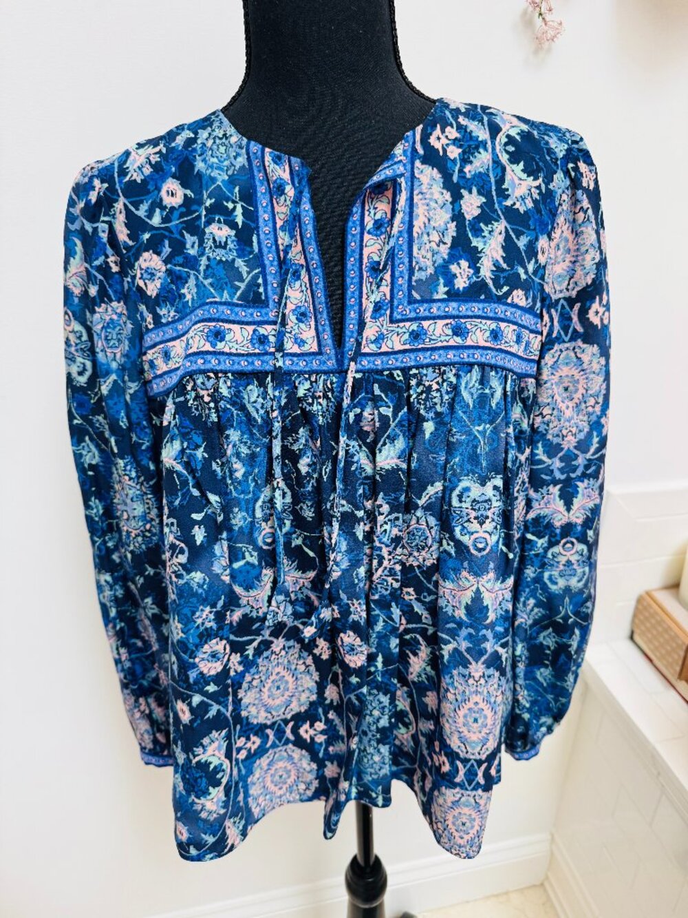 Rebecca Taylor Silk Blouse Sz 4